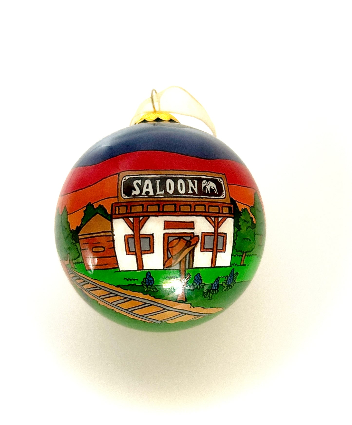 Fort Worth Stockyards - Fort Worth Christmas Ornament