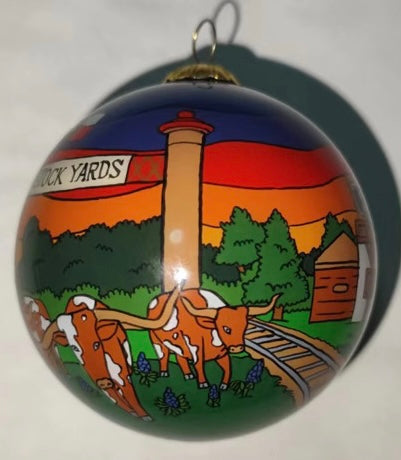 Fort Worth Stockyards - Fort Worth Christmas Ornament