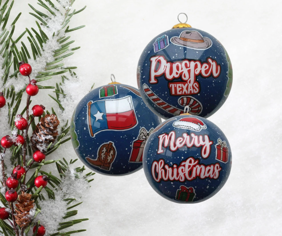 Merry Christmas Prosper - Christmas Ornament Collection