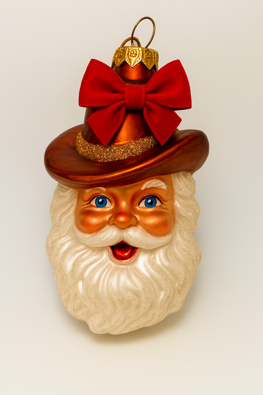 Vintage Cowboy Santa Ornament - Christmas Ornament 2025