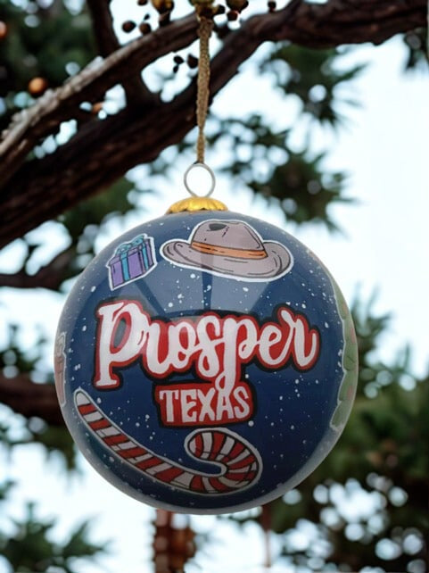 Merry Christmas Prosper - Christmas Ornament Collection