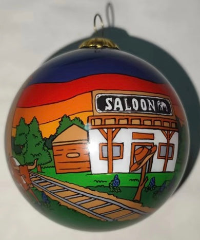 NEW 2025 Fort Worth Stockyards - Fort Worth Christmas Ornament