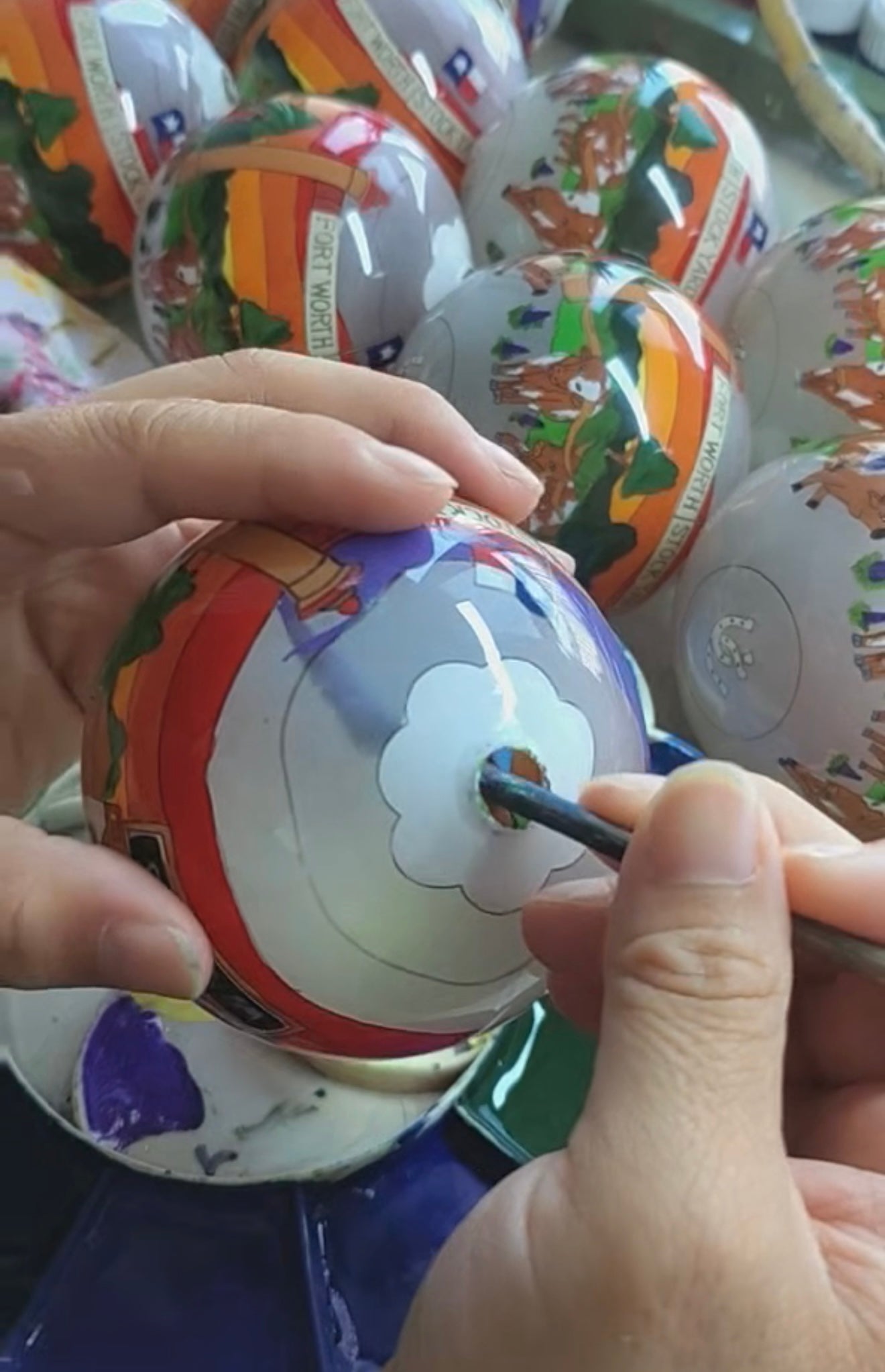 NEW 2025 Fort Worth Stockyards - Fort Worth Christmas Ornament