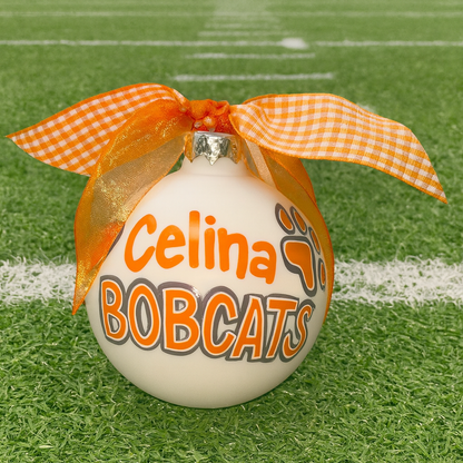 Simply Bobcats Ornament - Celina Texas Christmas Ornament 2025