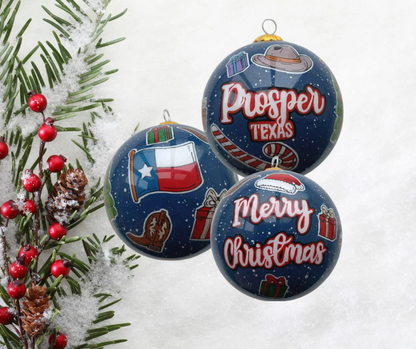Merry Christmas Prosper - Christmas Ornament Collection