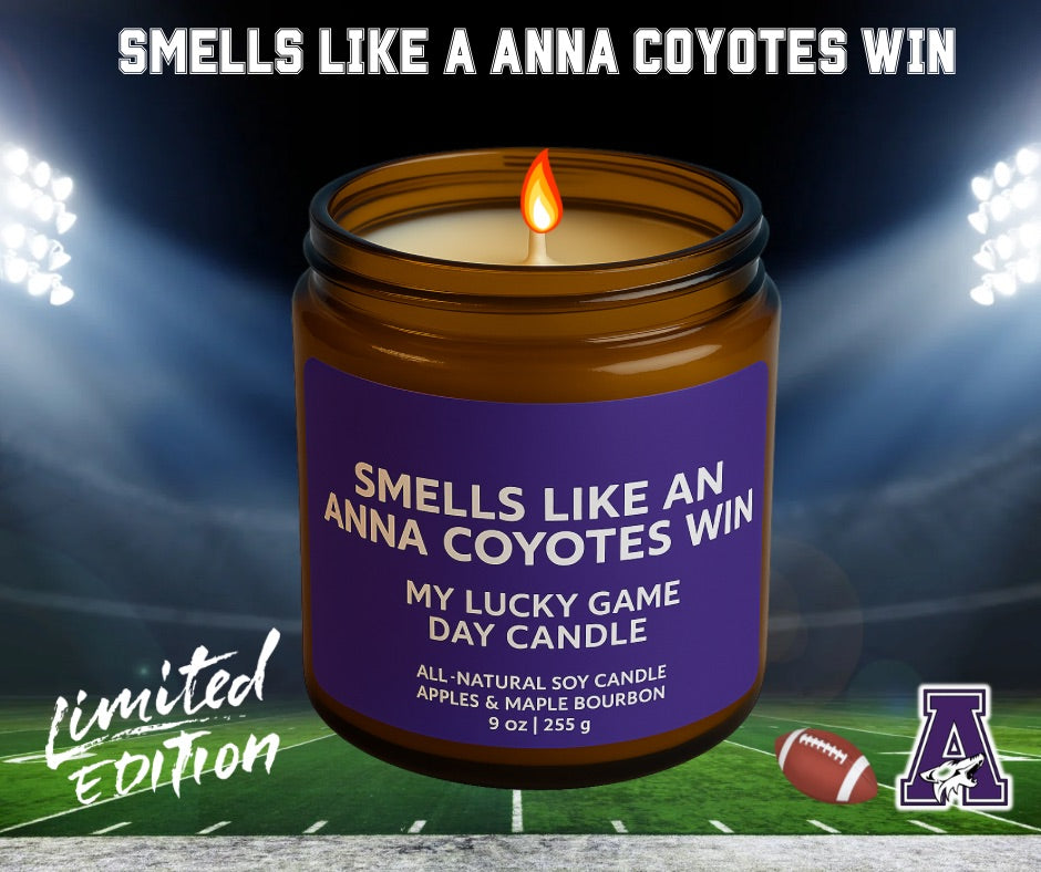 Lucky Game Day Candle – Anna Coyotes Soy Candle
