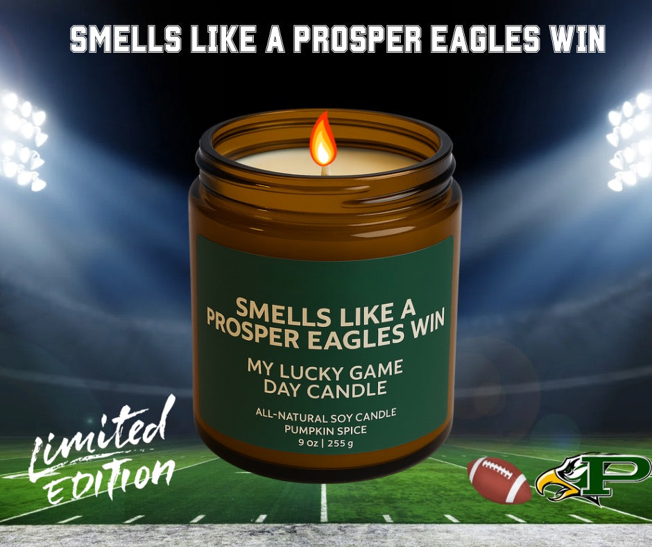 Lucky Game Day Candle – Prosper Eagles Soy Candle