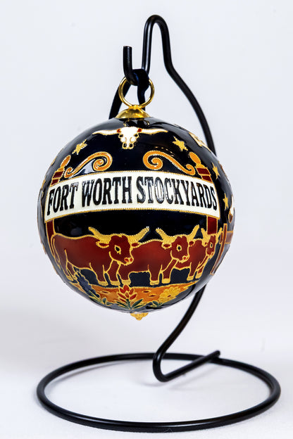 Cowtown Nights | Limited-Edition Fort Worth Stockyards Ornament