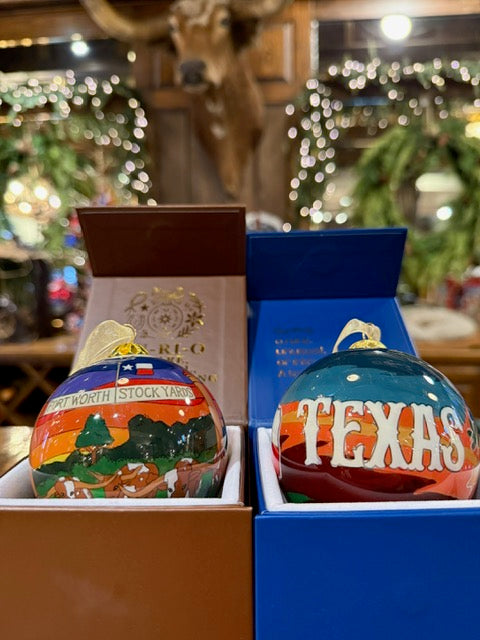 NEW 2025 Fort Worth Stockyards - Fort Worth Christmas Ornament