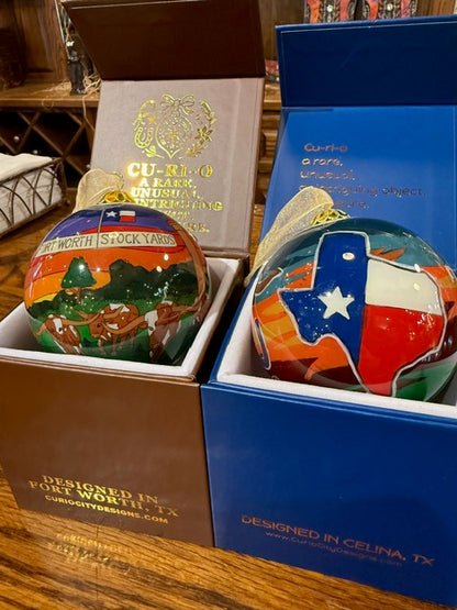 NEW 2025 Fort Worth Stockyards - Fort Worth Christmas Ornament