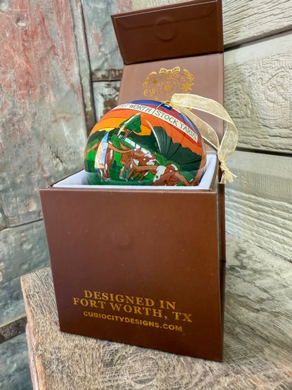 NEW 2025 Fort Worth Stockyards - Fort Worth Christmas Ornament
