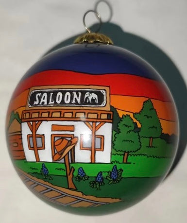 NEW 2025 Fort Worth Stockyards - Fort Worth Christmas Ornament
