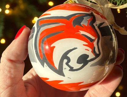 NEW 2025 Celina Bobcats Christmas Tree Ornament
