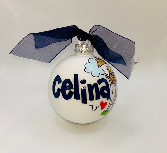 Simply Celina Ornament - Celina Texas Christmas Ornament 2025