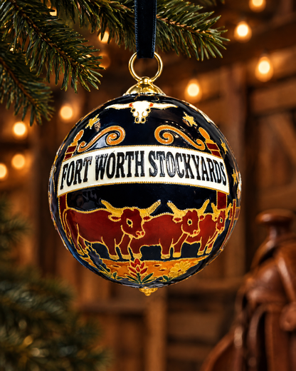 Cowtown Nights | Limited-Edition Fort Worth Stockyards Ornament