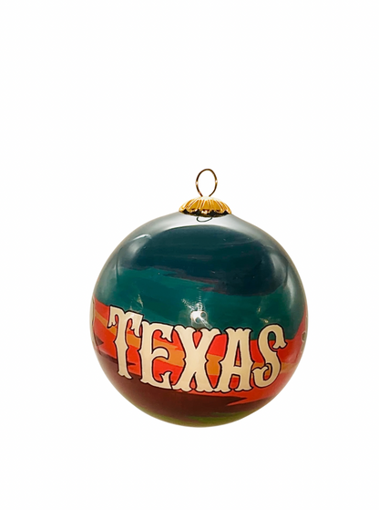 Texas Proud Ornament - Texas Christmas Ornament