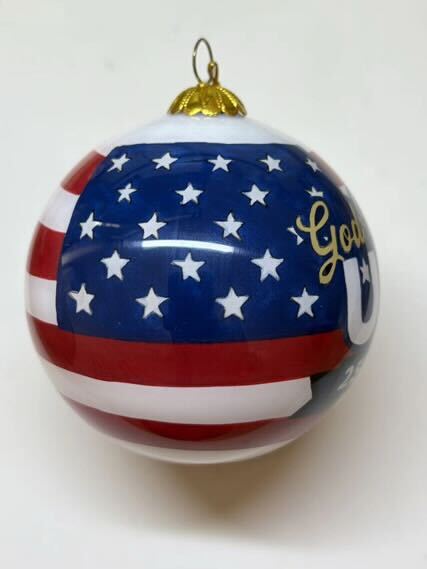 God Bless the USA 250 Years Ornament