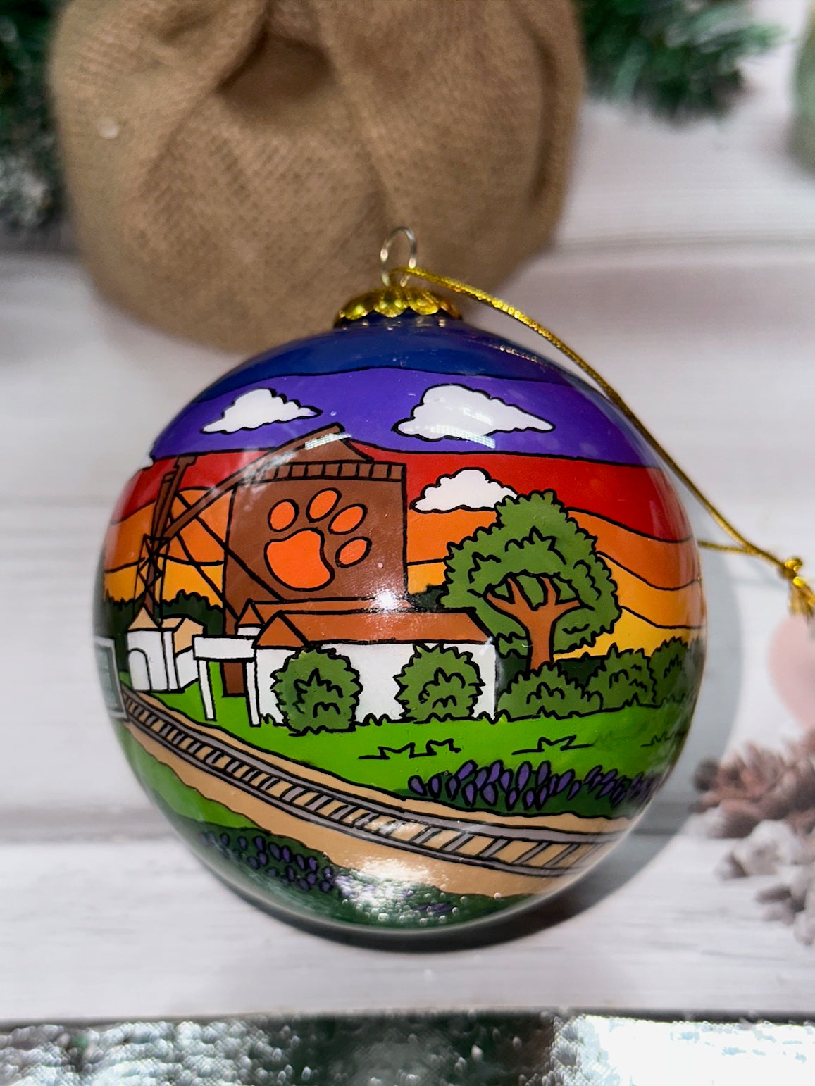 Historical Downtown Celina - Celina Christmas Ornament Collection