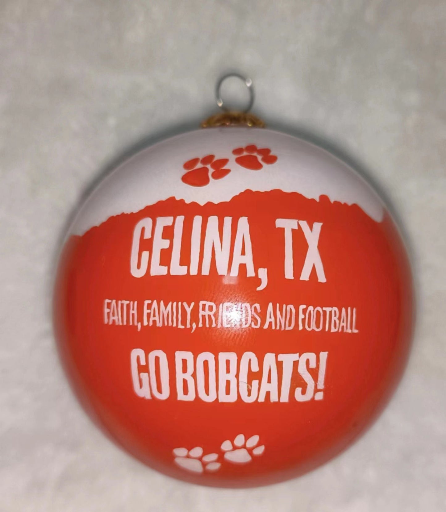 Go Bobcats - Celina Christmas Ornament Collection