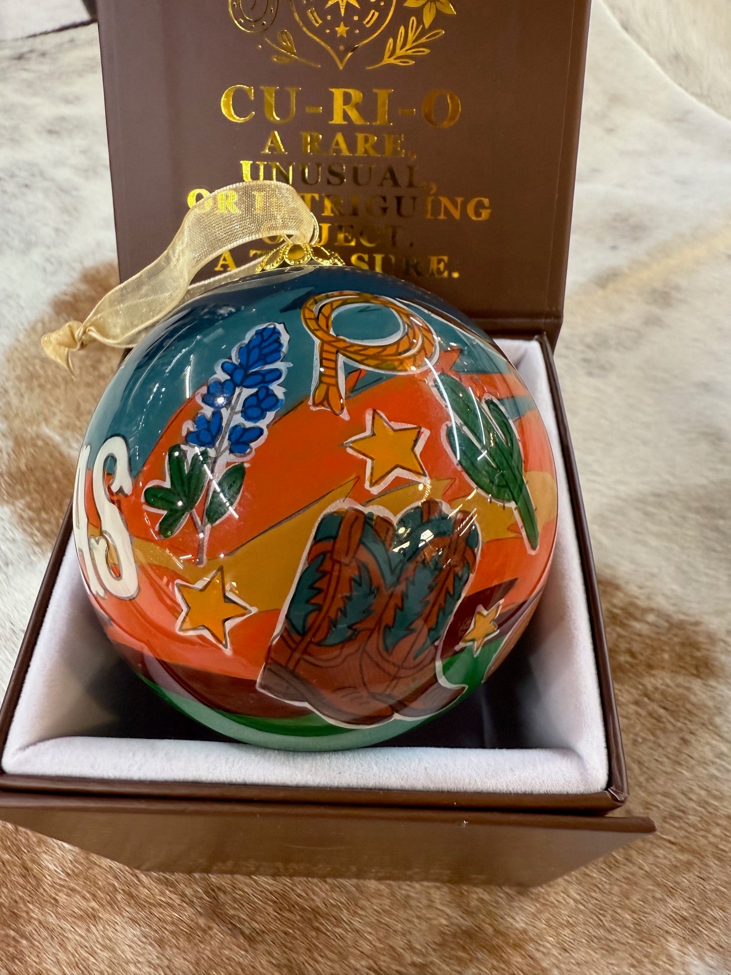 NEW 2025 Texas Proud Ornament - Texas Christmas Ornament