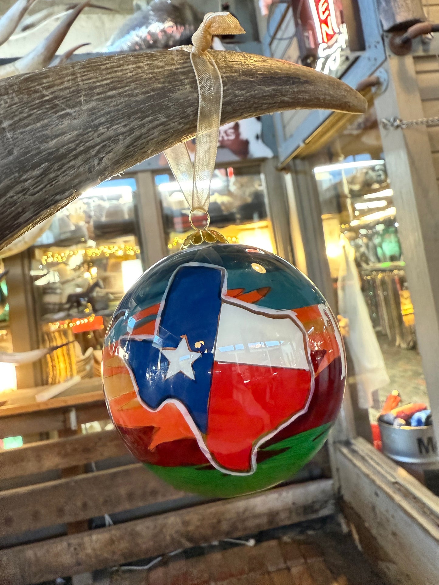 NEW 2025 Texas Proud Ornament - Texas Christmas Ornament