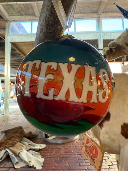 NEW 2025 Texas Proud Ornament - Texas Christmas Ornament