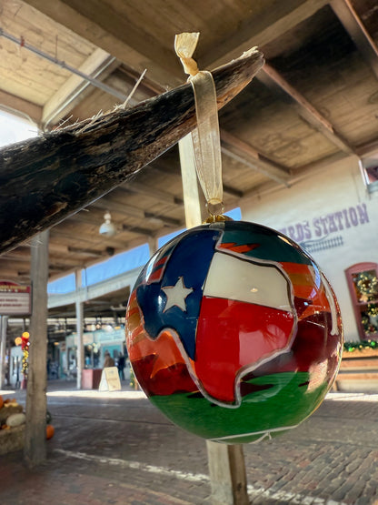 NEW 2025 Texas Proud Ornament - Texas Christmas Ornament