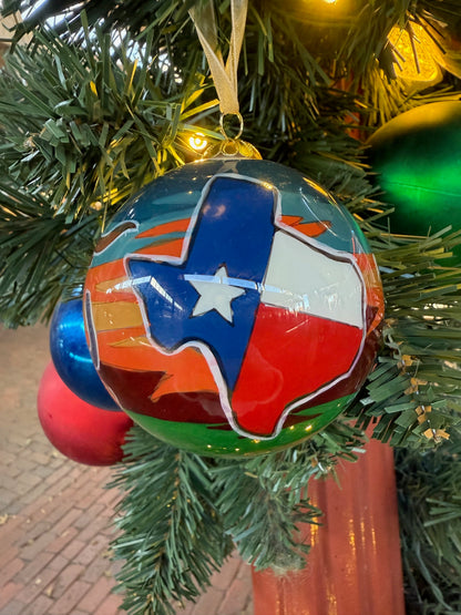 NEW 2025 Texas Proud Ornament - Texas Christmas Ornament