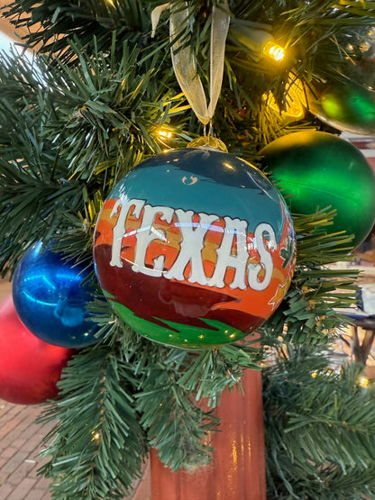 NEW 2025 Texas Proud Ornament - Texas Christmas Ornament