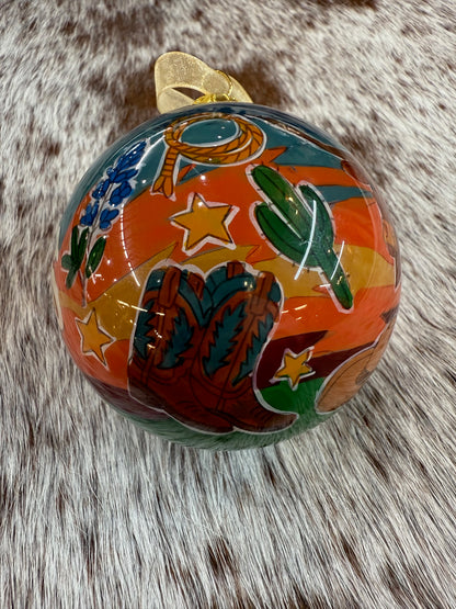 NEW 2025 Texas Proud Ornament - Texas Christmas Ornament