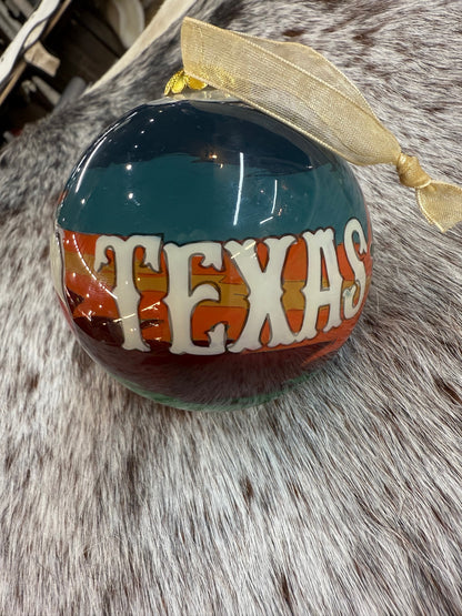 NEW 2025 Texas Proud Ornament - Texas Christmas Ornament
