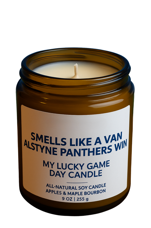 Lucky Game Day Candle – Van Alstyne Panthers Soy Candle
