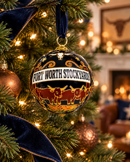 Cowtown Nights | Limited-Edition Fort Worth Stockyards Ornament