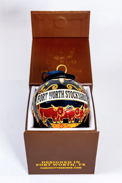 Cowtown Nights | Limited-Edition Fort Worth Stockyards Ornament