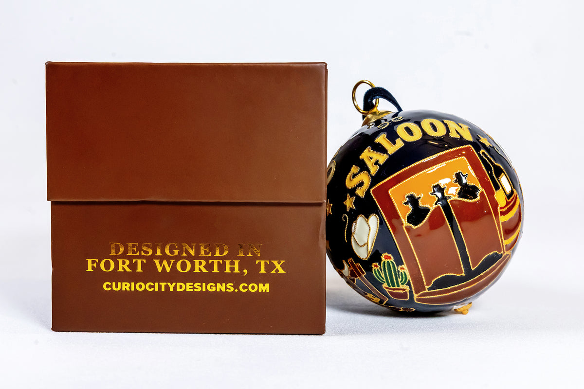 Cowtown Nights | Limited-Edition Fort Worth Stockyards Ornament