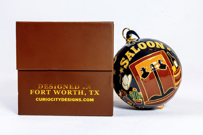 Cowtown Nights | Limited-Edition Fort Worth Stockyards Ornament