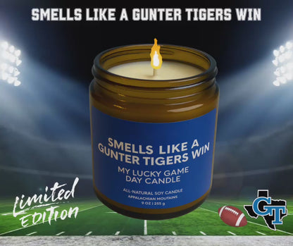 Lucky Game Day Candle – Gunter Tigers Soy Candle