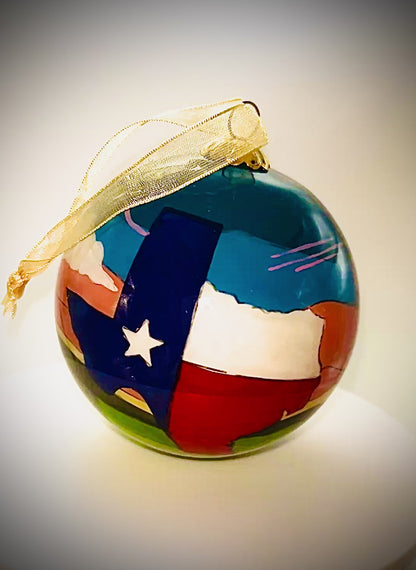 Celina Texas Sunsets and Longhorn - Celina Christmas Ornament Collection