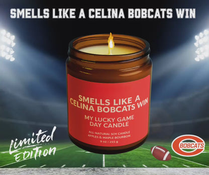 Lucky Game Day Candle – Celina Bobcats Soy Candle