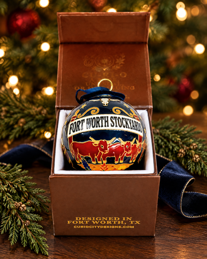 Cowtown Nights | Limited-Edition Fort Worth Stockyards Ornament
