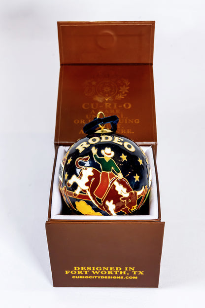 Cowtown Nights | Limited-Edition Fort Worth Stockyards Ornament